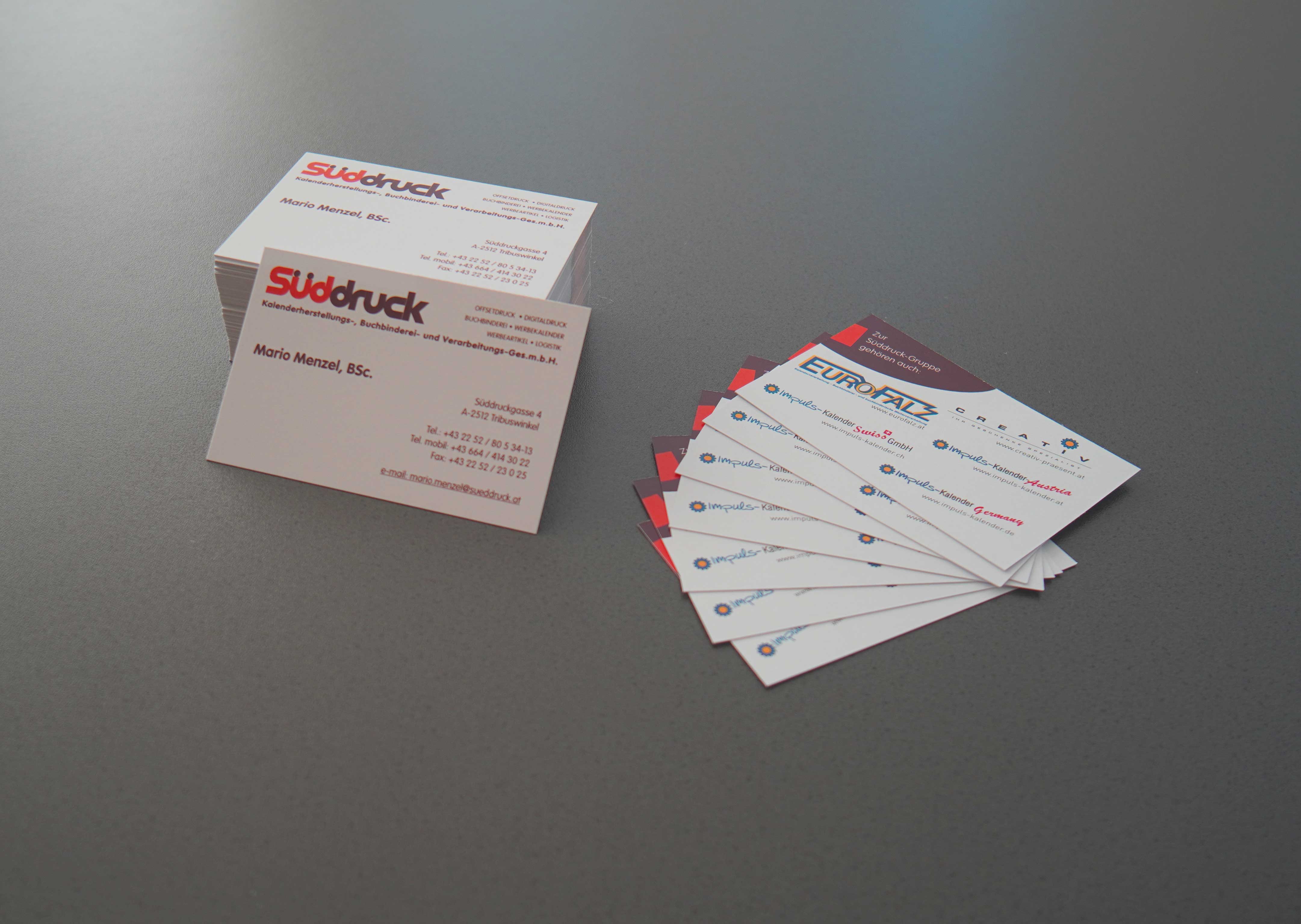 Visitenkartendruck